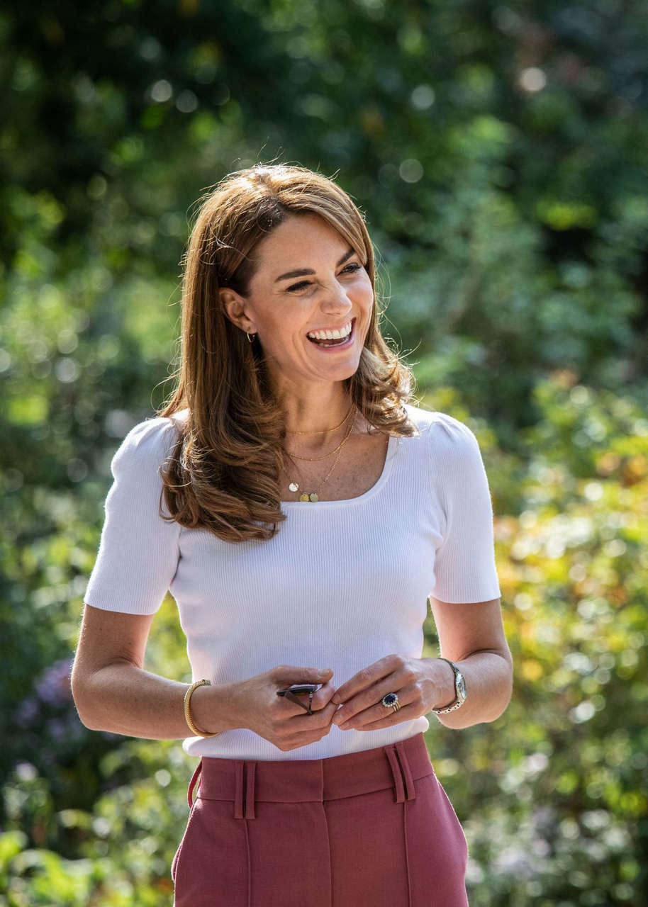 Kate Middleton Discuss Pandemic Park London