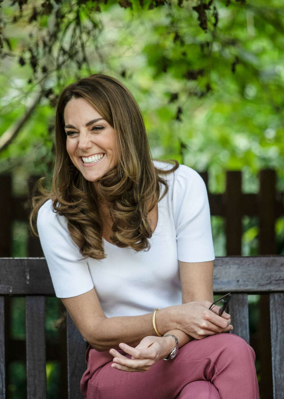 Kate Middleton Discuss Pandemic Park London