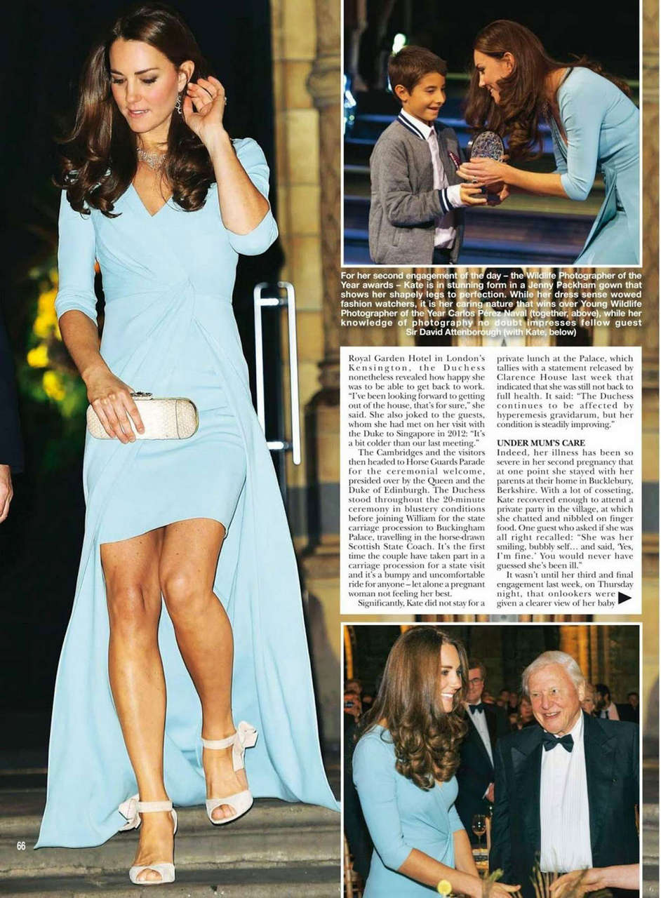 Kate Middleton Hello Magazine November 2014 Issue