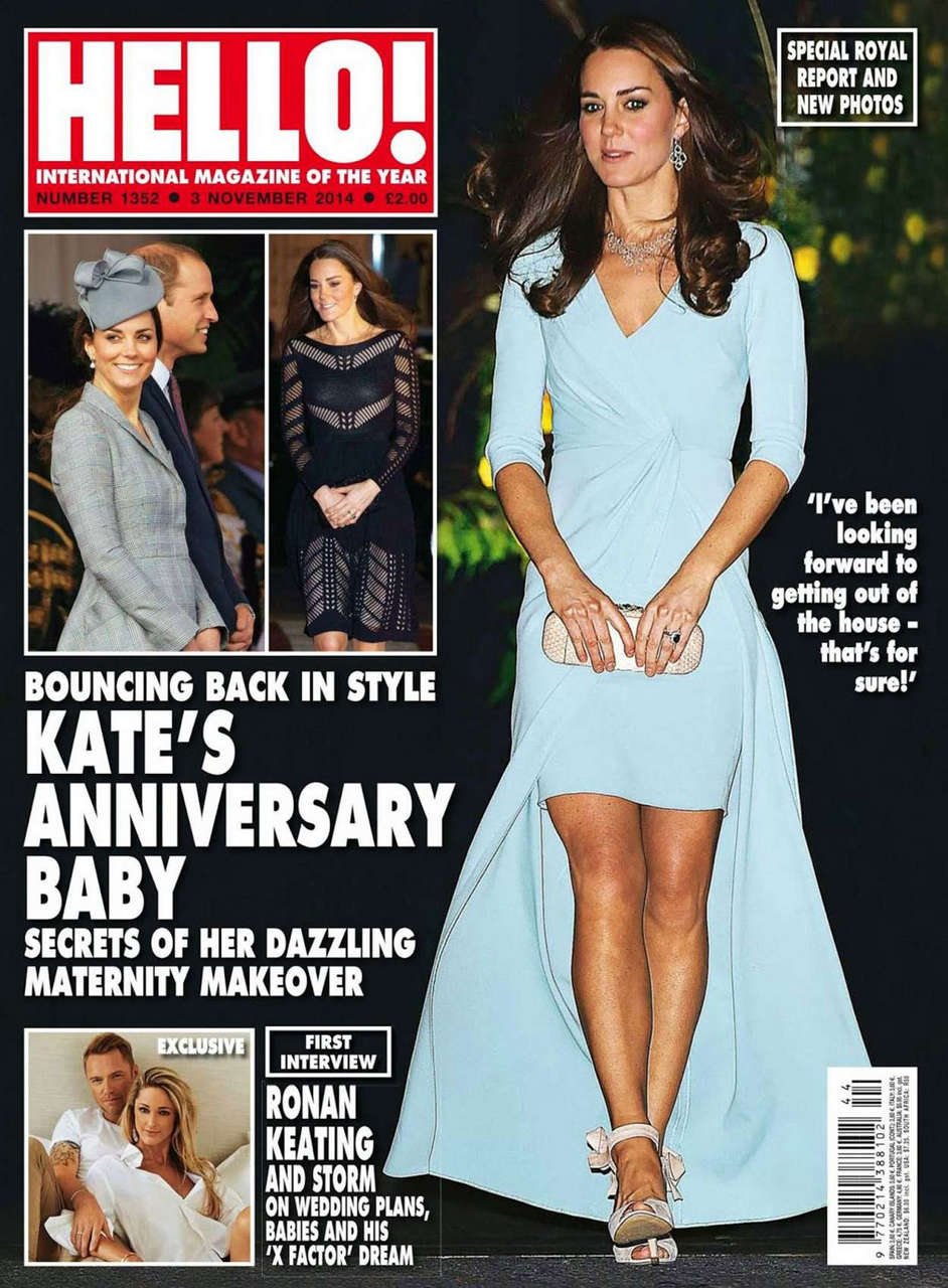 Kate Middleton Hello Magazine November 2014 Issue