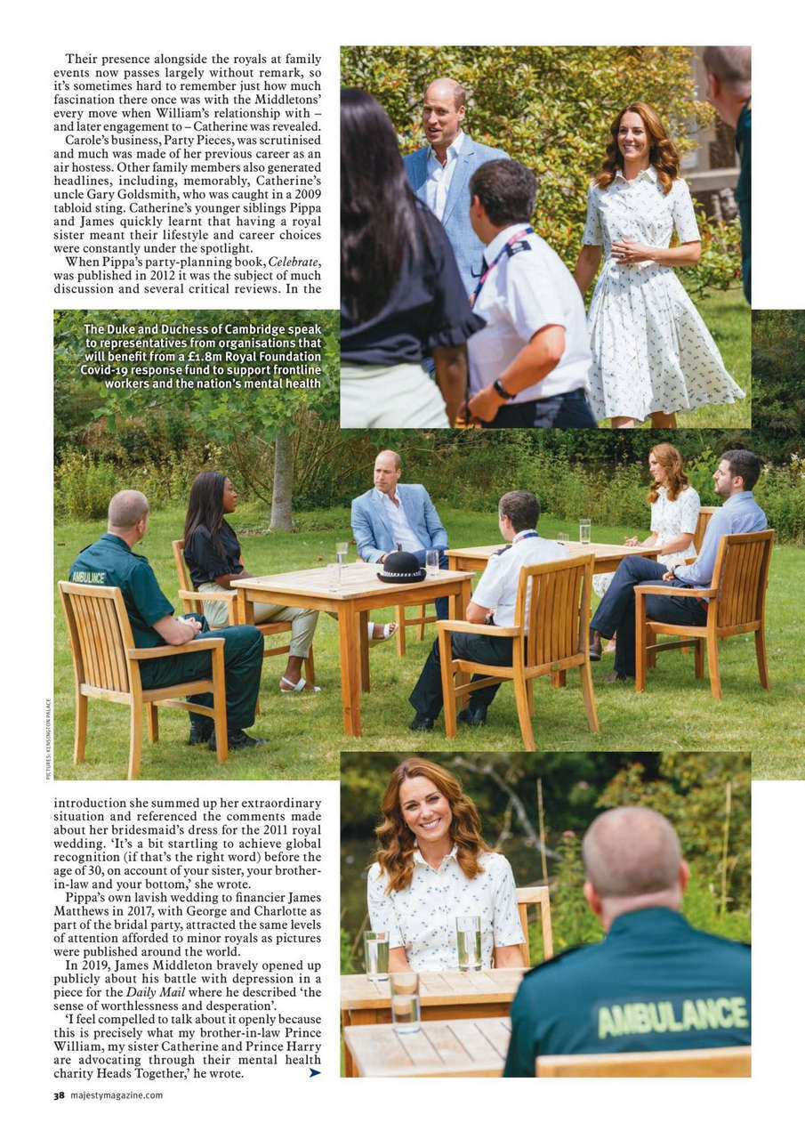 Kate Middleton Majesty Magazine September