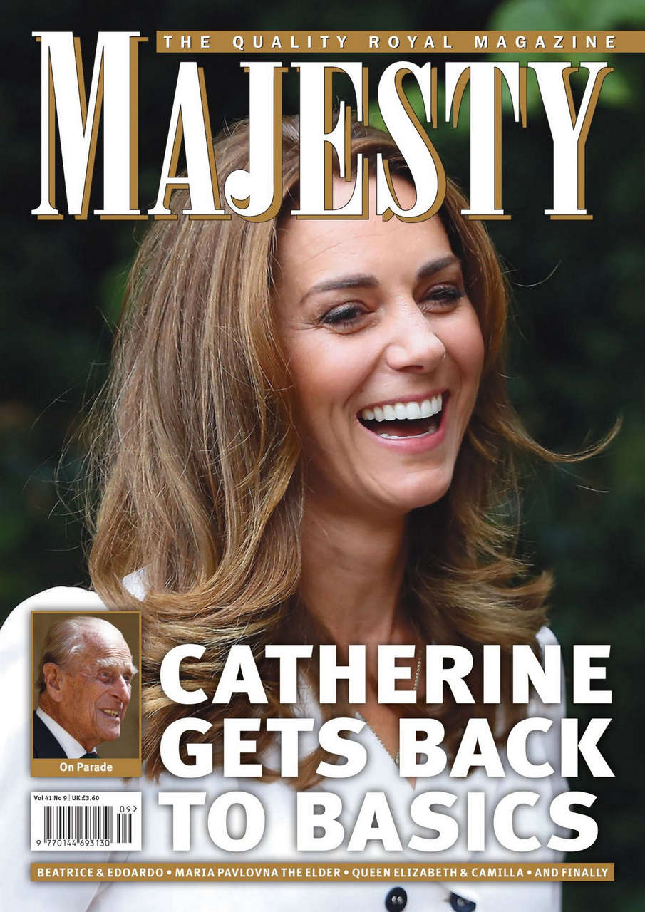 Kate Middleton Majesty Magazine September