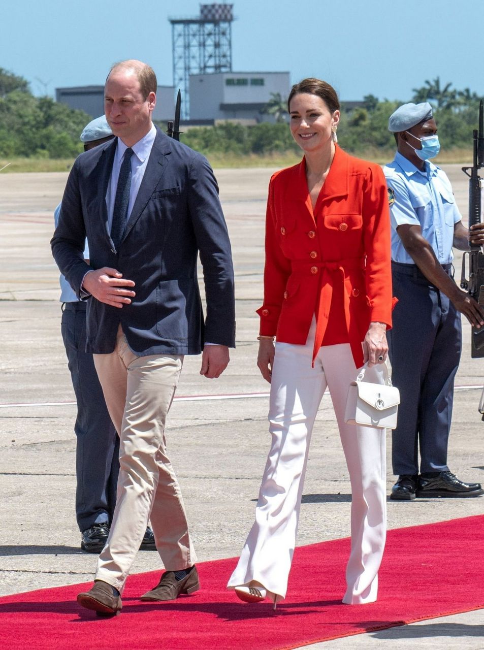 Kate Middleton Philip S W Goldson International Airport Belize City