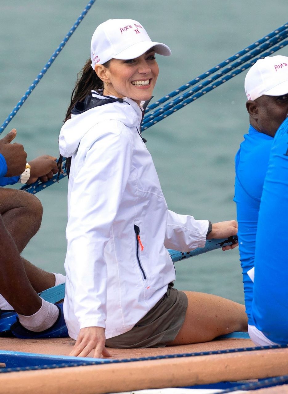 Kate Middleton Takes Part Bahamas Platinum Jubilee Sailing Regatta