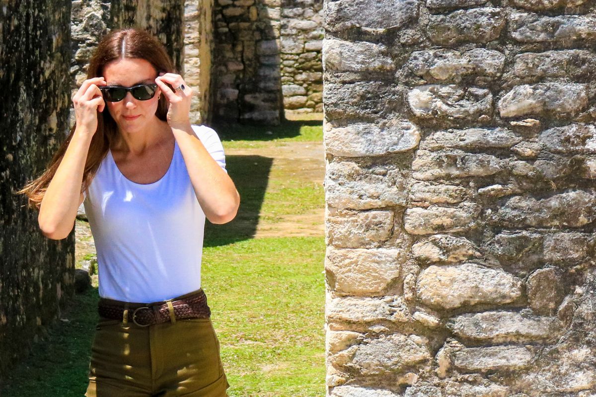 Kate Middleton Visits Caracol Mayan Archaeological Site Chiquibul Forest Belize