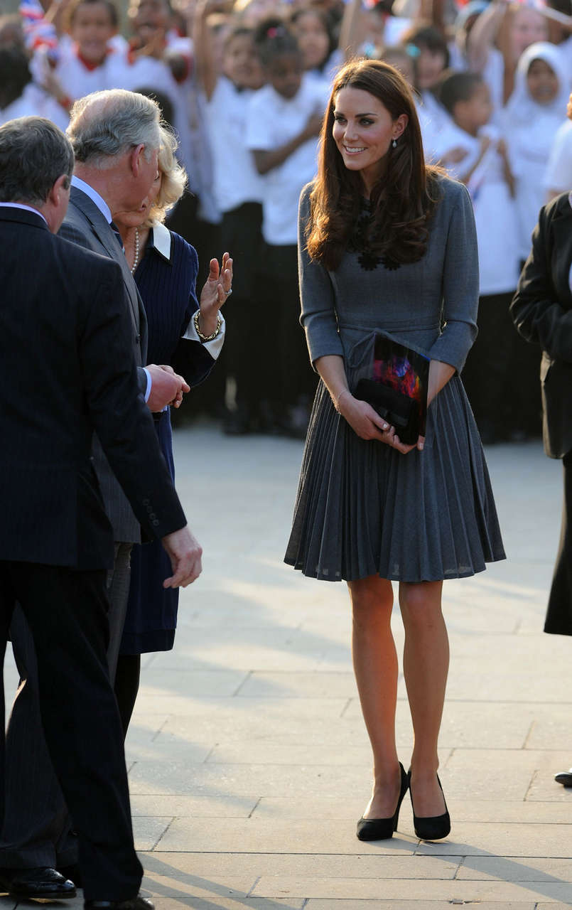 Kate Middleton Visits Dulwich Picture Gallery London