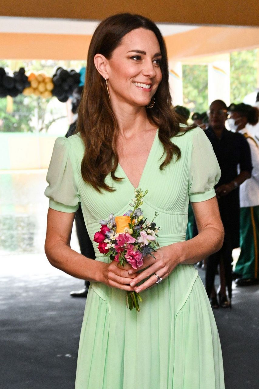 Kate Middleton Visits Sybil Strachan Primary School Nassau