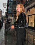 Kate Moss Leaves Scott S Restaurant London