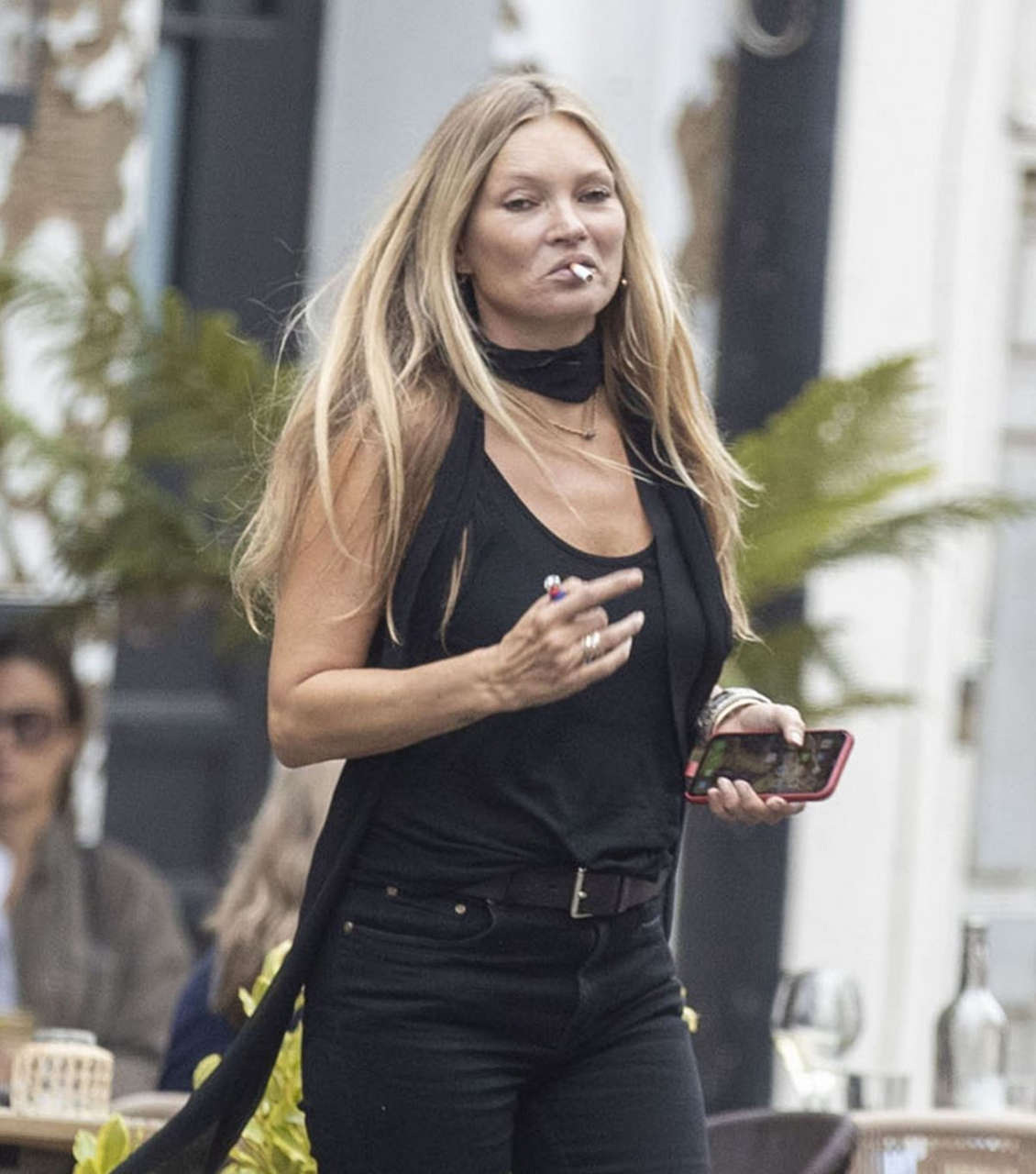 Kate Moss Out London