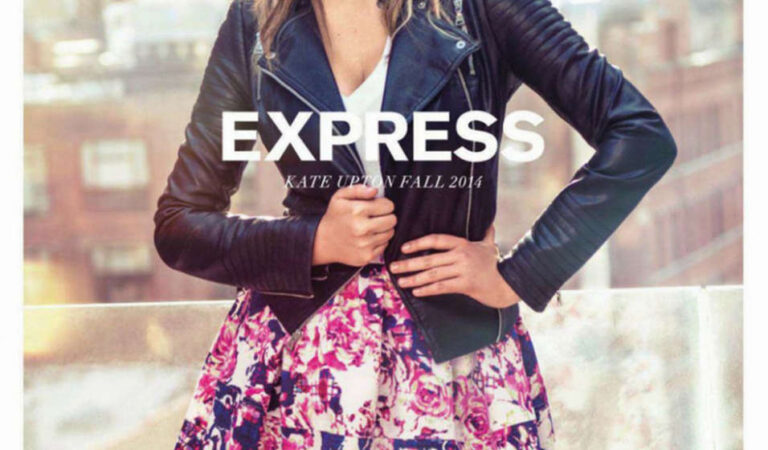 Kate Upton Express Collection Fall 2014 Ads (7 photos)