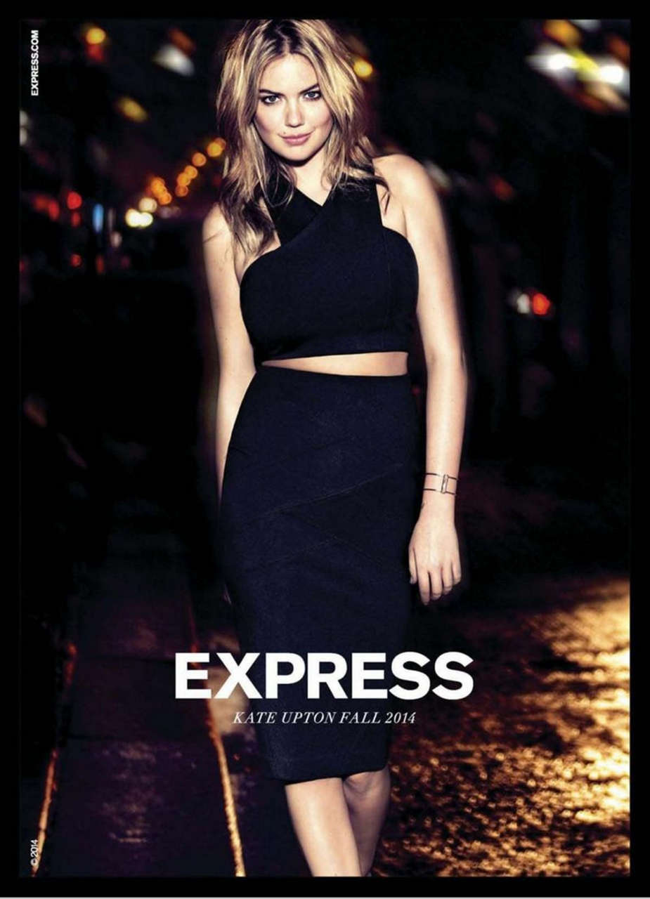 Kate Upton Express Collection Fall 2014 Ads