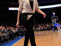 Kate Upton Knicks Vs Magic Game Madison Square Garden