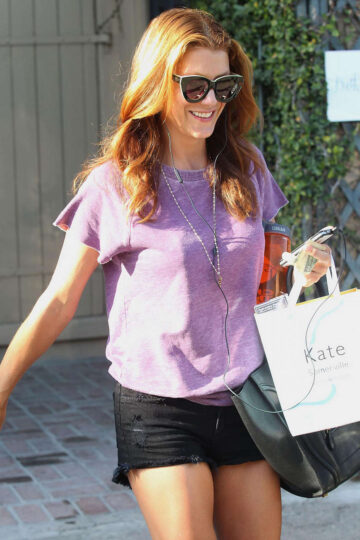 Kate Walsh Leaves Kate Sommerville Skin Care Los Angeles