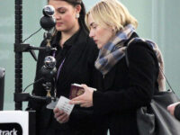 Kate Winslet Arrives Heathrow Airport