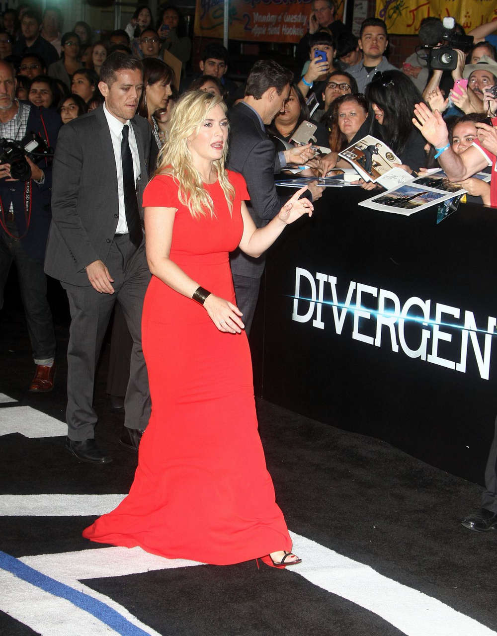 Kate Winslet Divergent Premiere Los Angeles