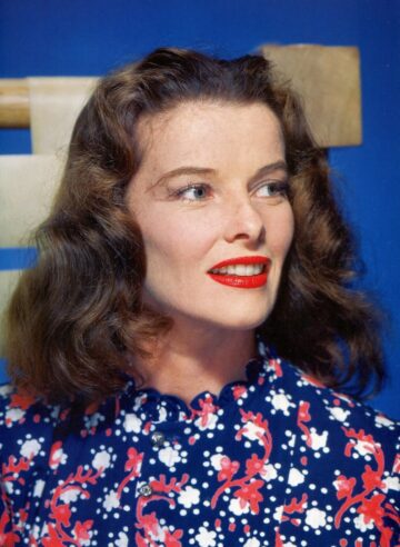 Katharine Hepburn Photographed By Clarence
