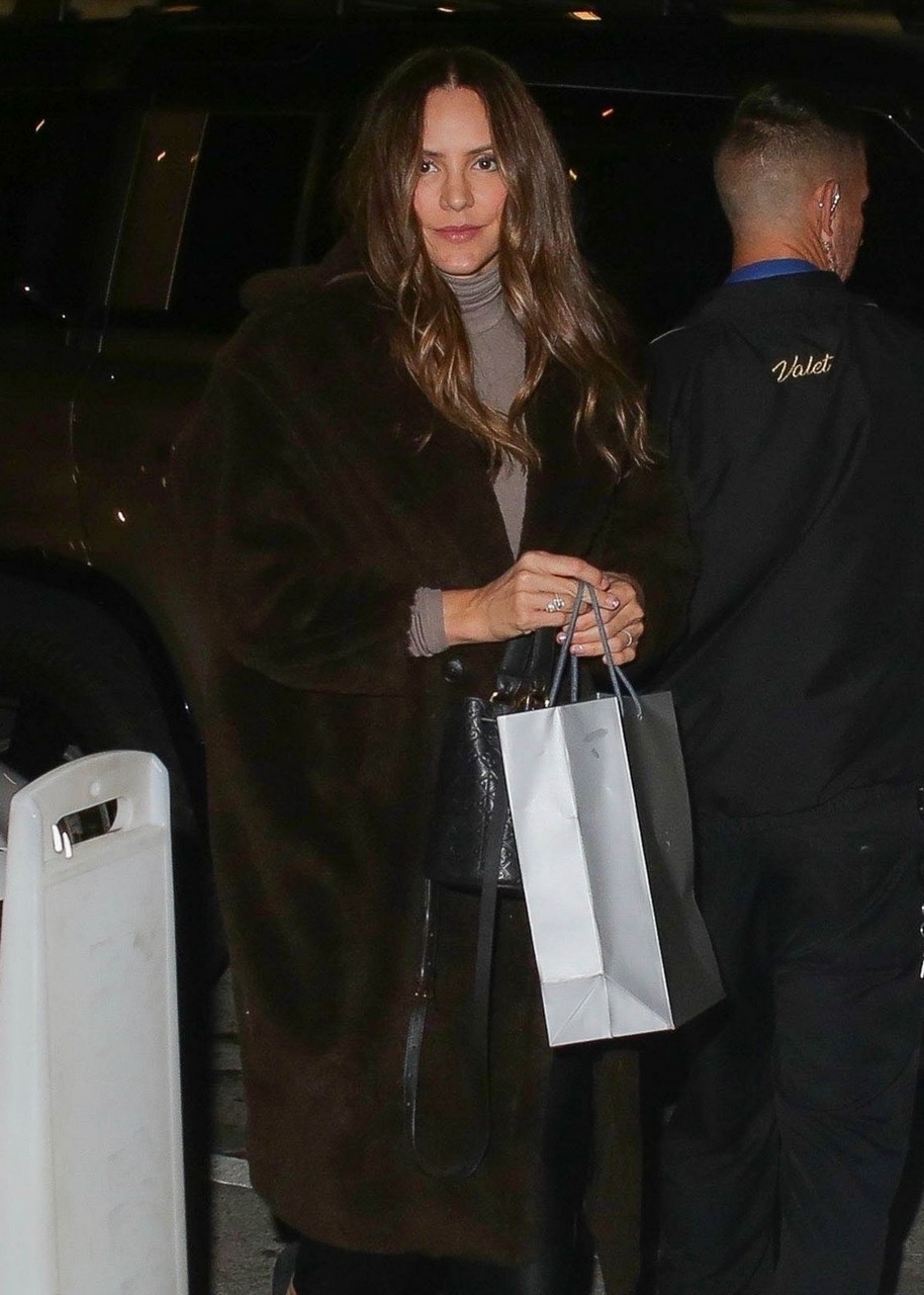 Katharine Mcphee Out For Dinner Craig S West Hollywood