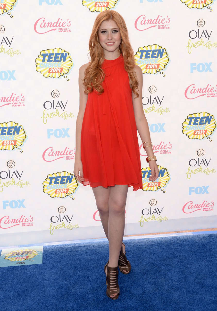 Katherine Mcnamara Teen Choice Awards 2014 Los Angeles