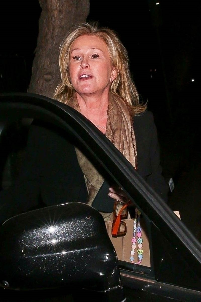 Kathy Hilton Leaves Late Dinner Los Angeles