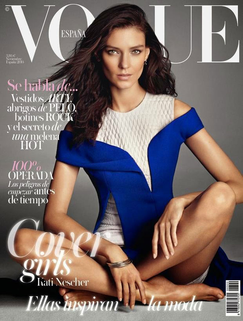 Kati Nescher Vogue Magazine Spain November 2014 Issue