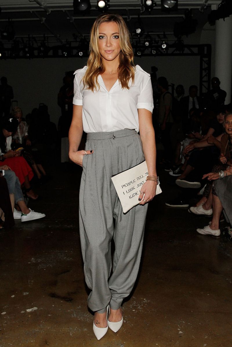 Katie Cassidy Houghton Spring 2015 Fashion Show New York