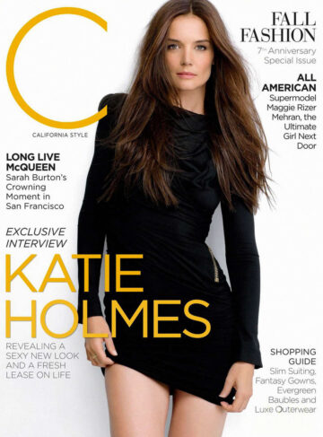 Katie Holmes C Magazine September 2012 Issue