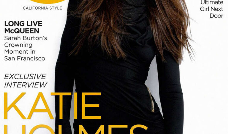 Katie Holmes C Magazine September 2012 Issue (4 photos)