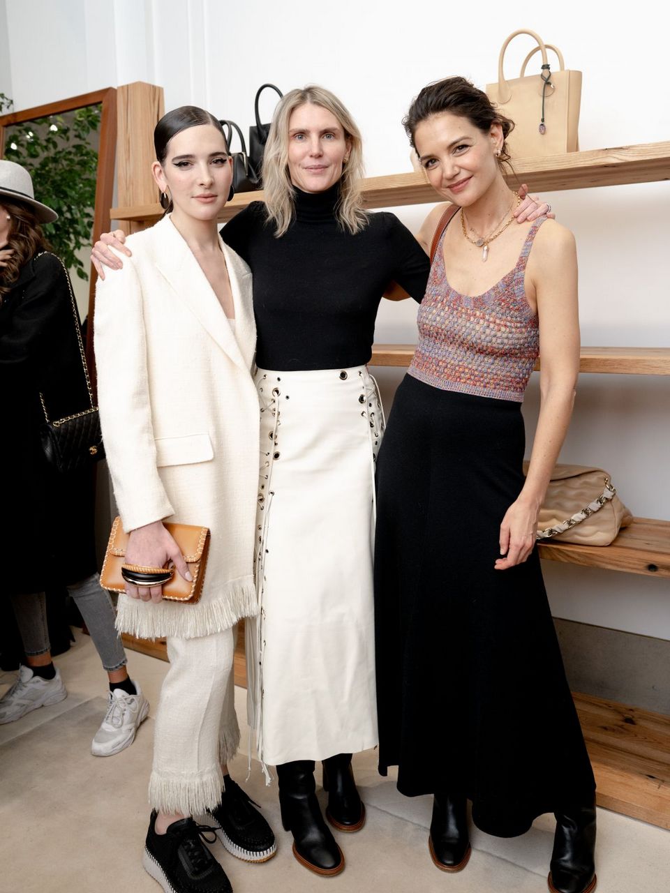 Katie Holmes Chloe Soho Boutique Reopening New York