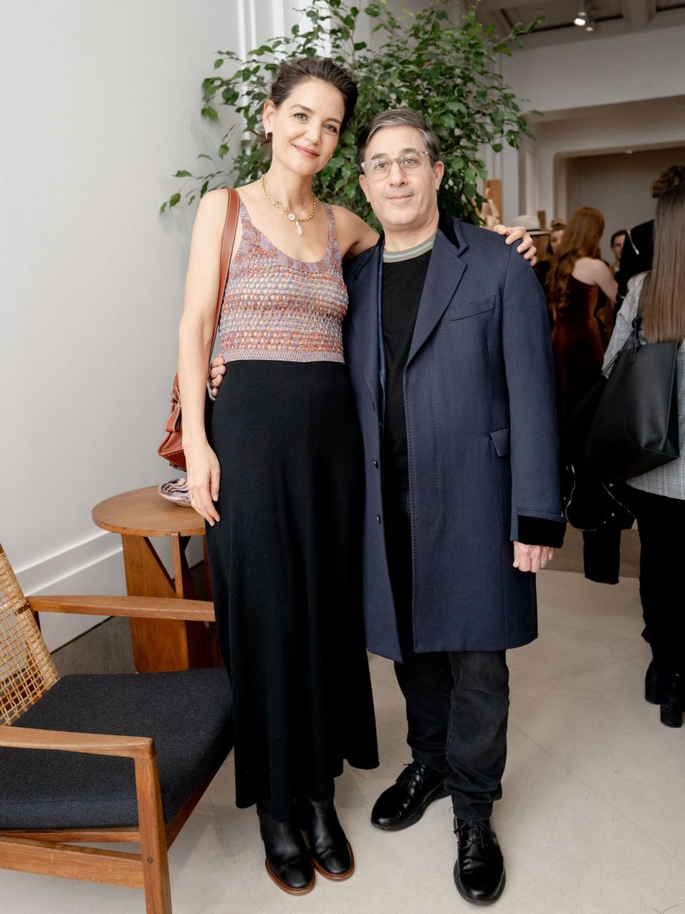 Katie Holmes Chloe Soho Boutique Reopening New York