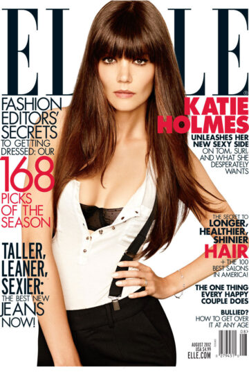 Katie Holmes Elle Magazine August 2012 Issue