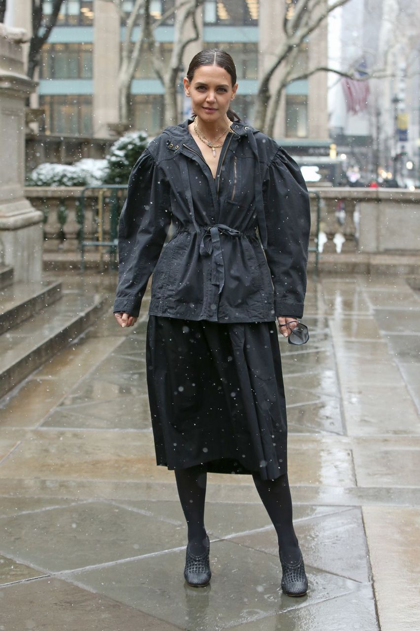 Katie Holmes Ulla Johnson Fashion Show Nyfw New York