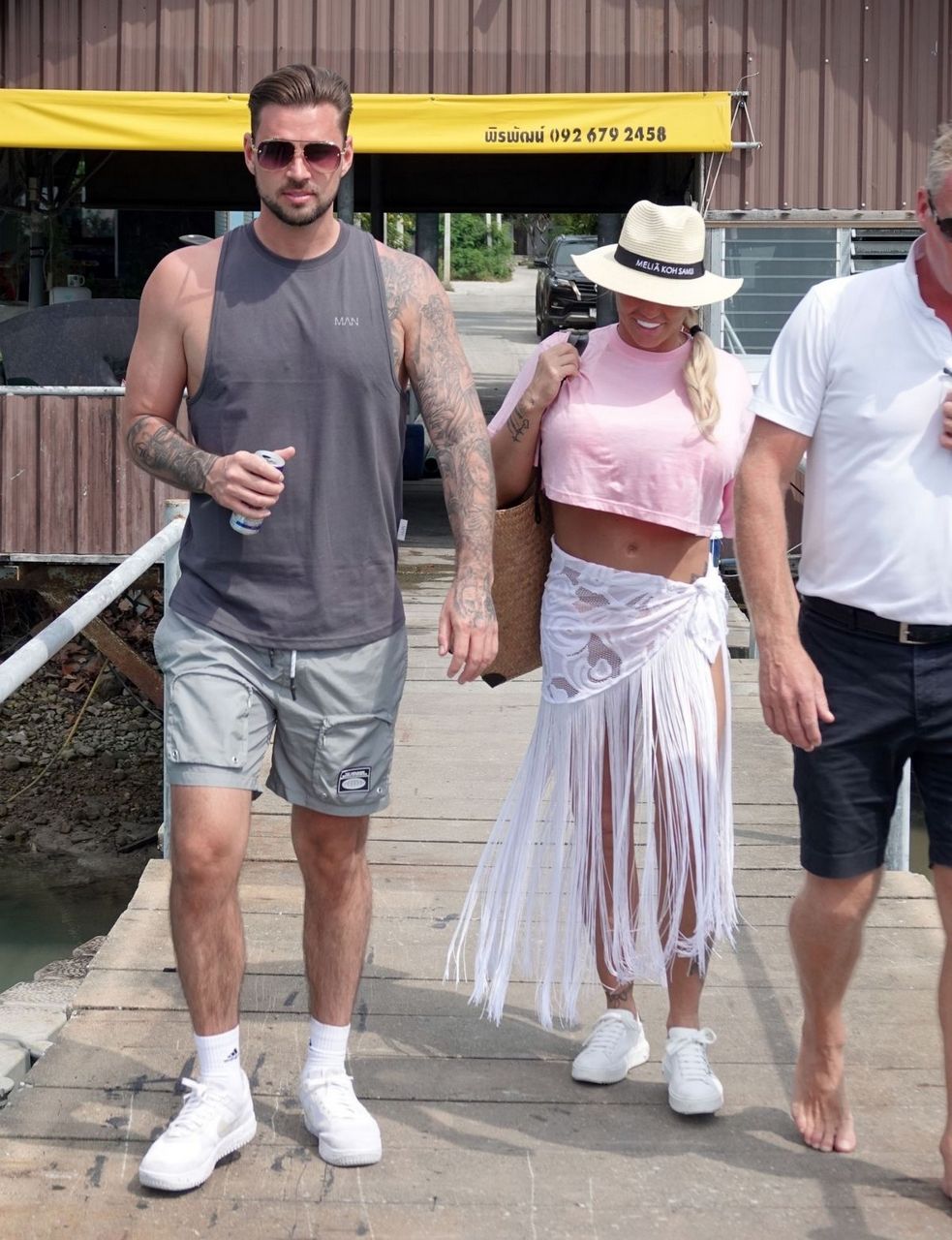 Katie Price And Carl Woods On Holiday Thailand