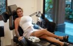 Katie Price Getting Her Second Tattoo On Holiday Thailand