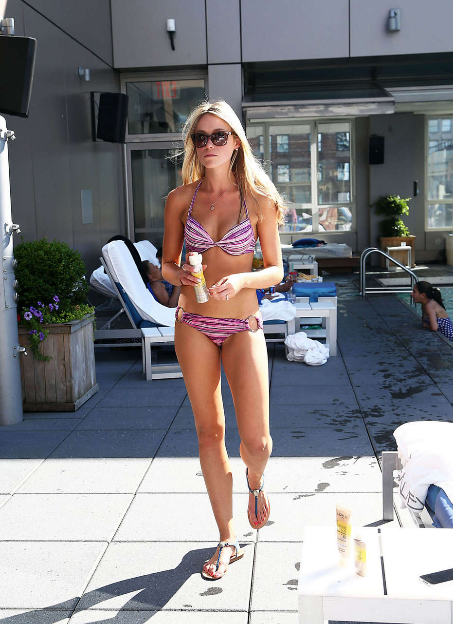 Katrina Bowden Bikini Set Loreal Photoshoot New York