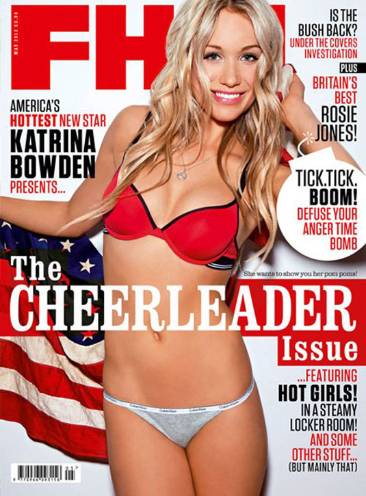 Katrina Bowden Fhm Magazine Uk April 2012 Issue