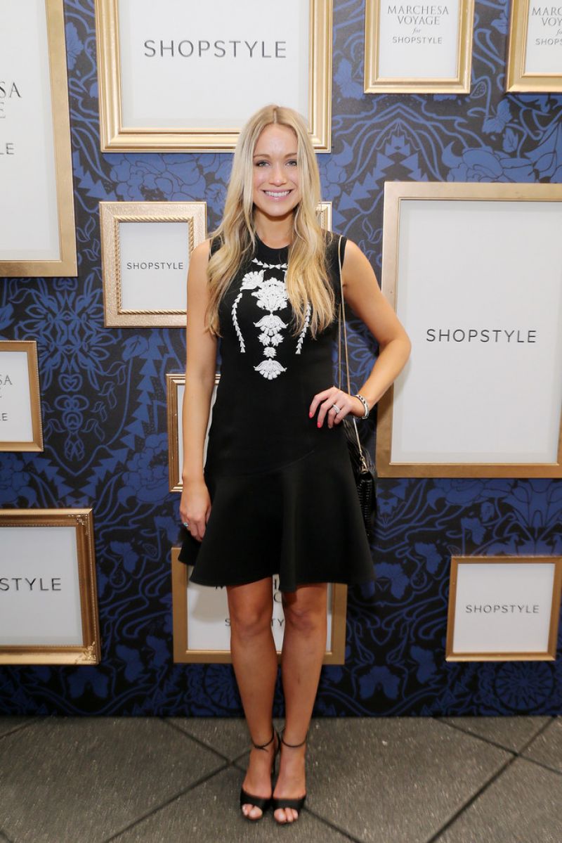 Katrina Bowden Marchesa Voyage For Shopstyle Collection Event New York