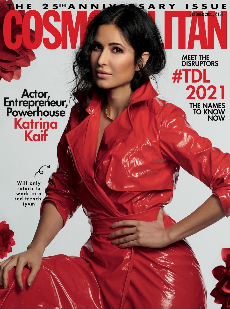 Katrina Kaif For Cosmopolitan Magazine India October