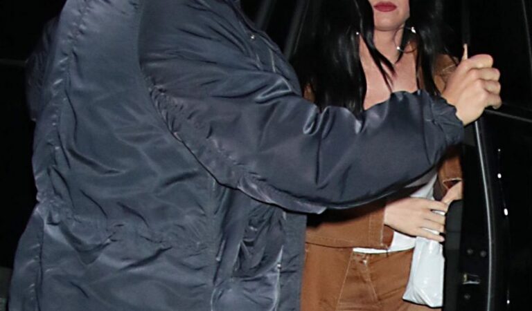Katy Perry And Orlando Bloom Out For Dinner Carbone New York (7 photos)