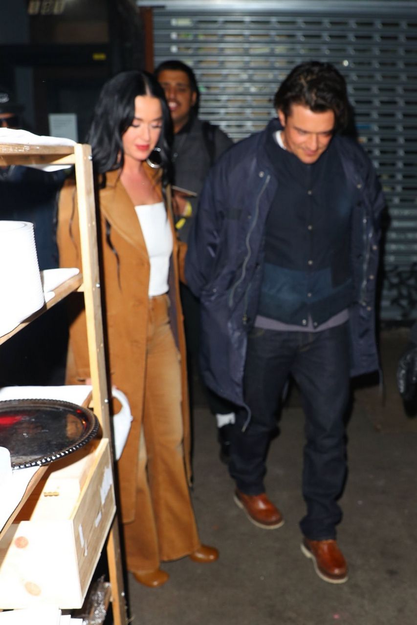 Katy Perry And Orlando Bloom Out For Dinner Carbone New York