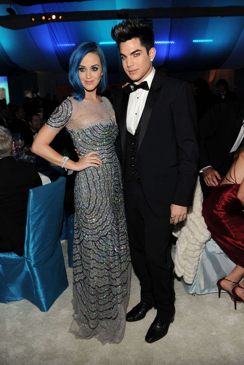Katy Perry Elton John Aids Foundation Academy Awards Viewing Party Beverly Hills