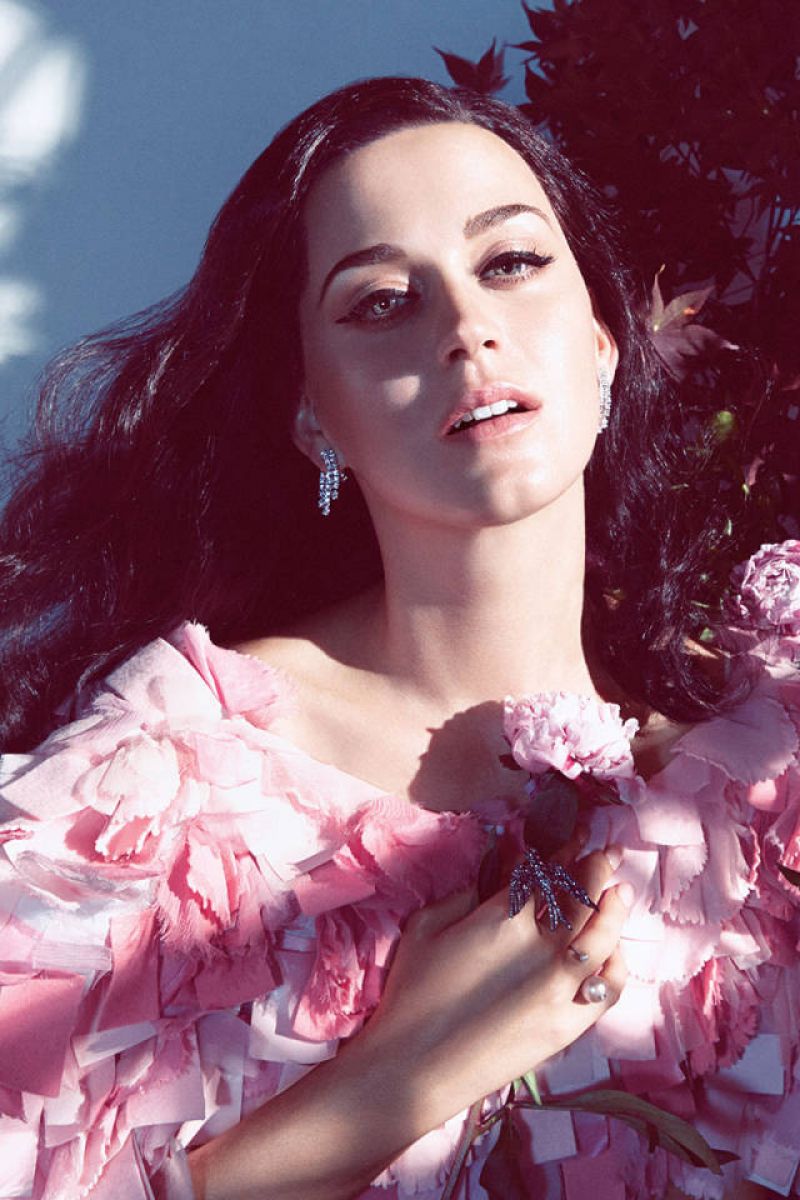 Katy Perry Harpers Bazaar Magazine October 2014 Issue