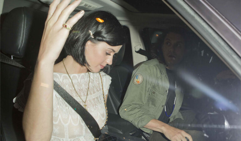 Katy Perry John Mayer Leaving Chateau Marmont West Hollywood (5 photos)