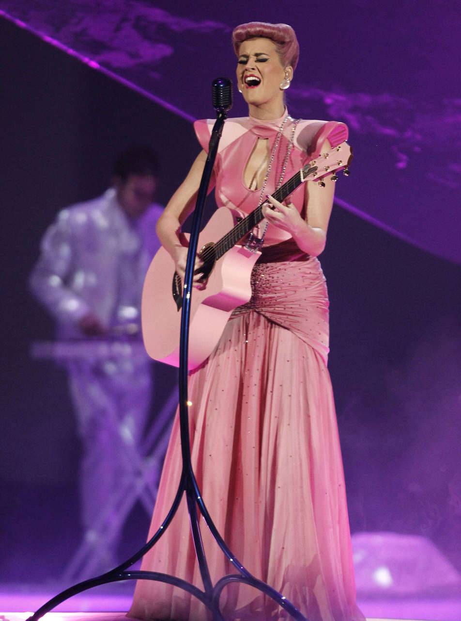 Katy Perry Performs American Music Awards Los Angeles