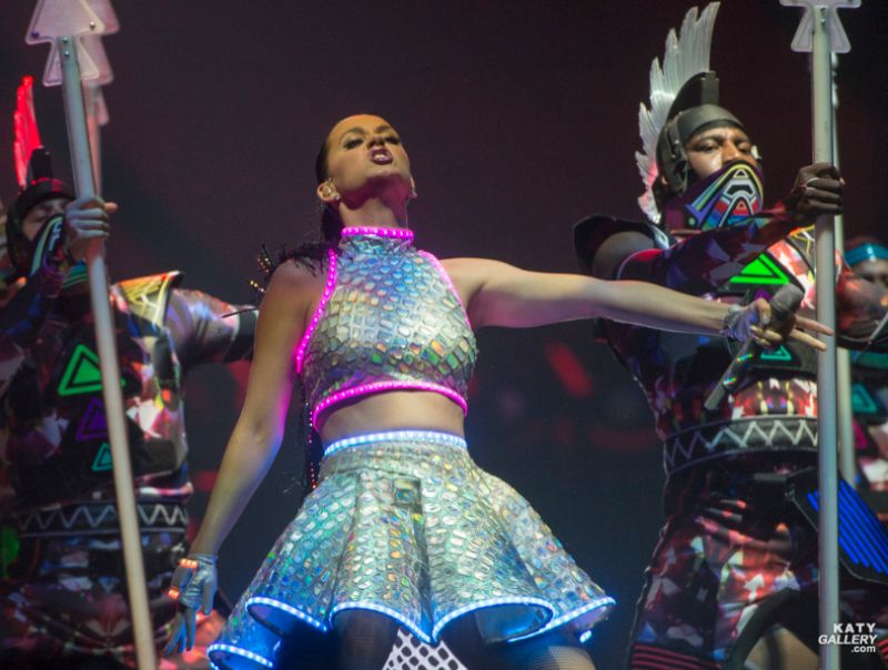 Katy Perry Performs Prismatic Tour Salt Lake City