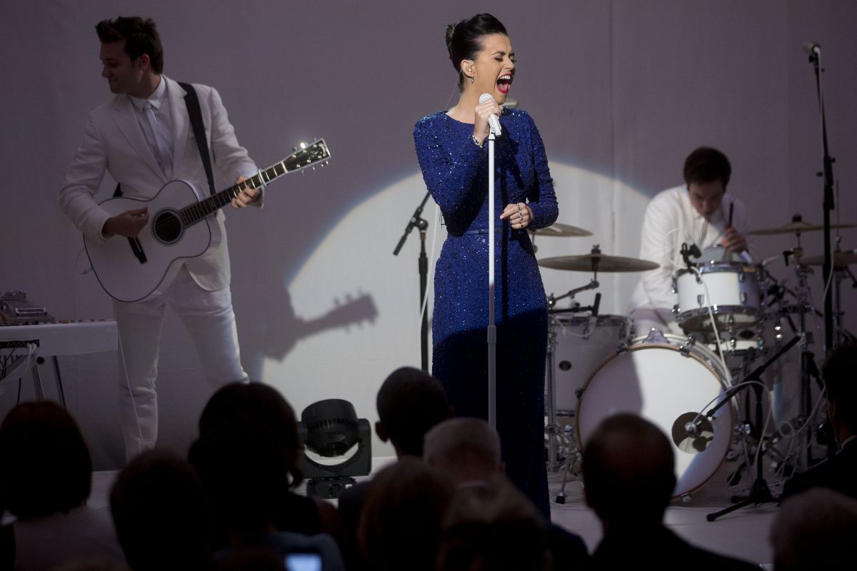 Katy Perry Performs White House Washington Dc