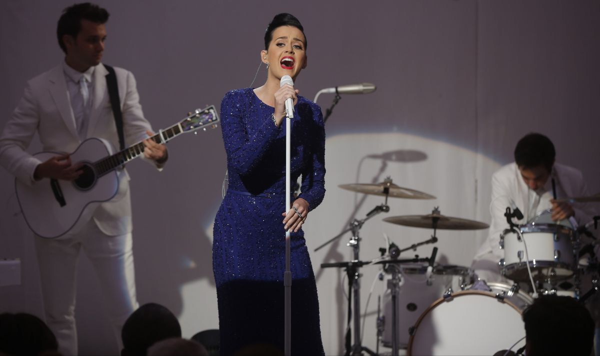Katy Perry Performs White House Washington Dc