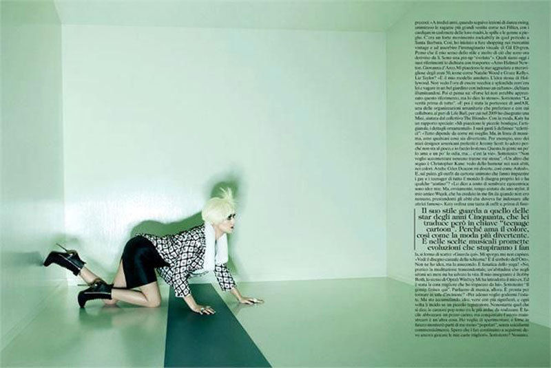 Katy Perry Vogue Magazine Italy July 2012 Issue