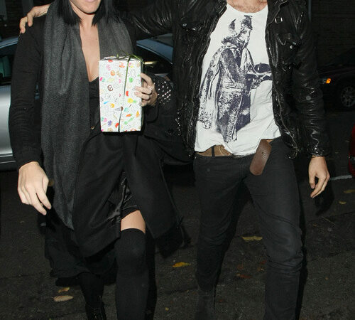 Katy Perry With Russell Brand (3 photos)