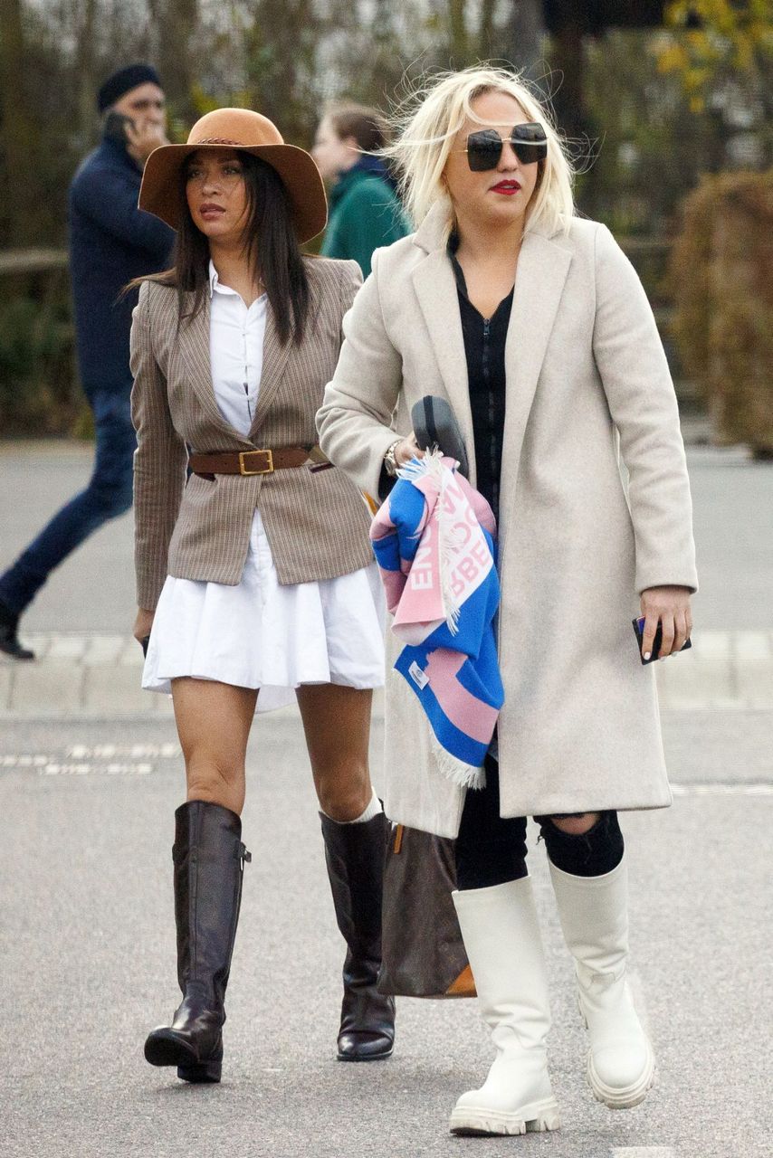 Katya Jones And Aimee Fuller Out Shopping London