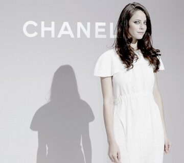 Kaya Scodelario At Paris Fashion Week Chanel On